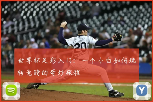 世界杯足彩入门：一个小白如何玩转竞猜的奇妙旅程